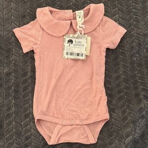 Kate Quinn Peter Pan Bodysuit 3-6 months NEW w/tags